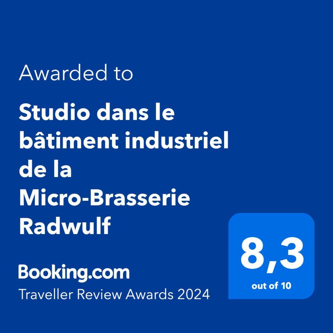 Appartement Studio Dans Le Batiment Industriel De La Micro-Brasserie Radwulf à Vieux-Ferrette Extérieur photo